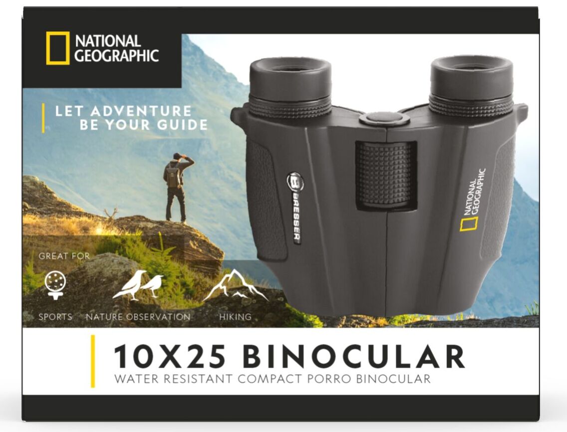 10x25 Compact Binoculars