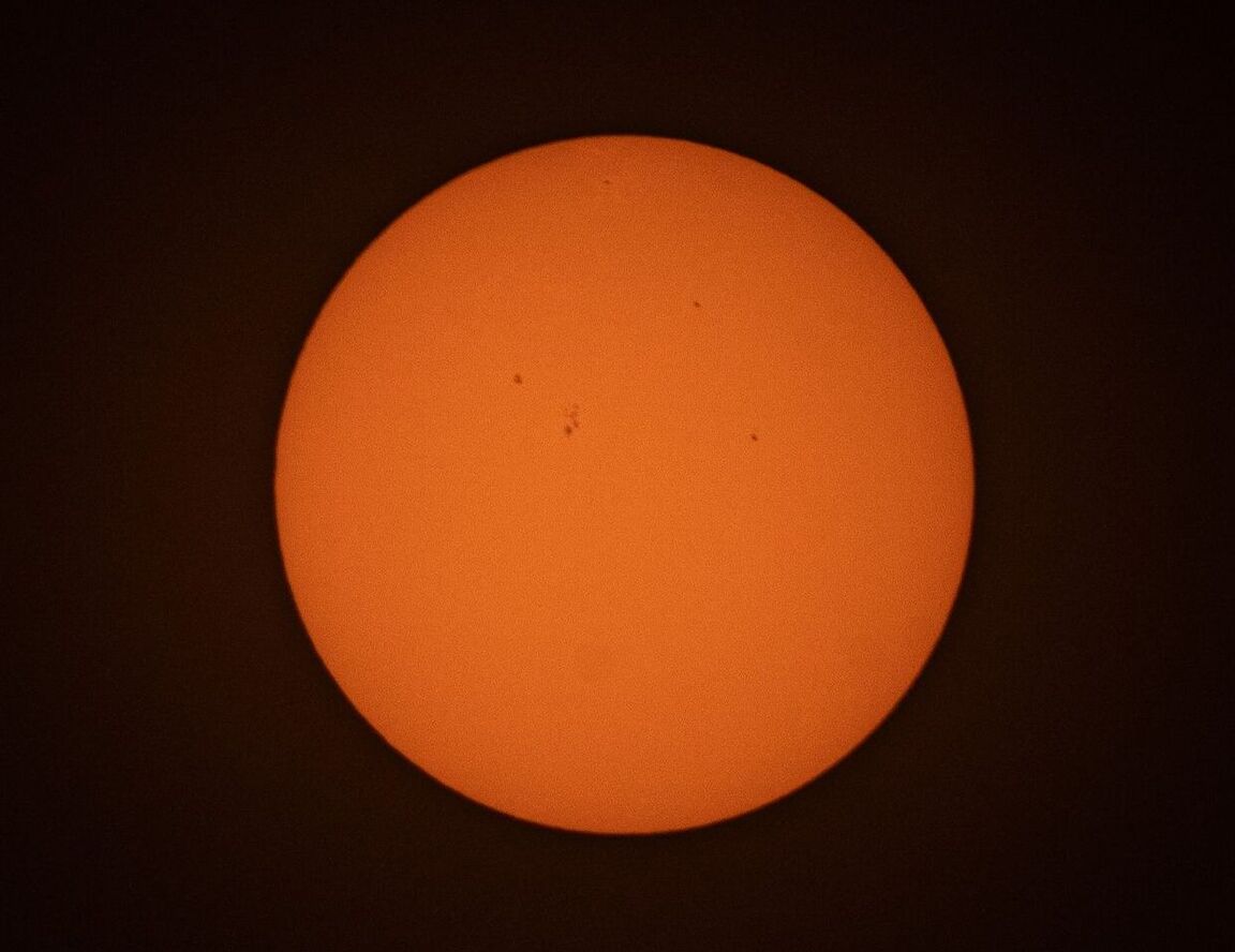 The Sun captured by the FirstLight 80mm Refractor