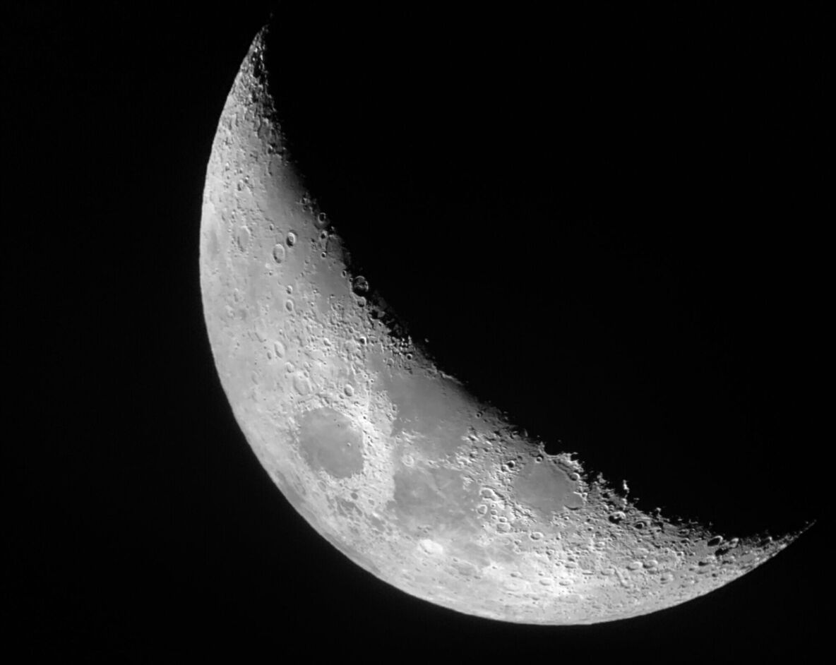 Waxing Moon by Andrew Corkill