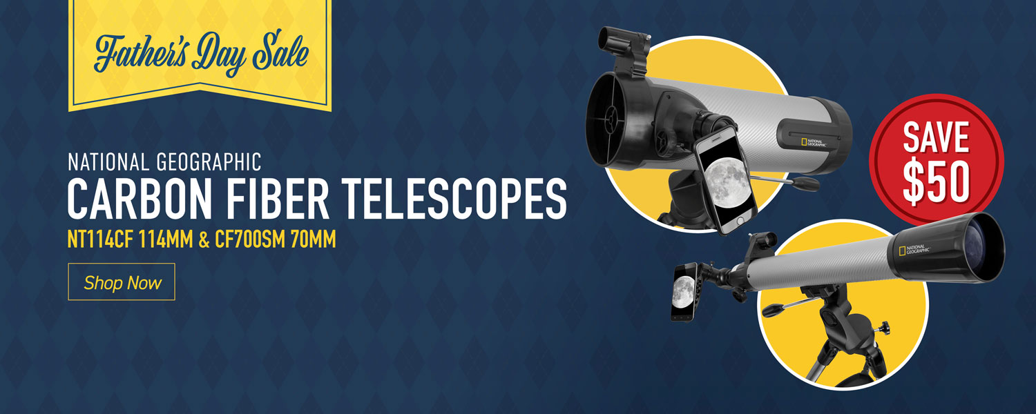 Save $50 on select National Geographic telescopes!