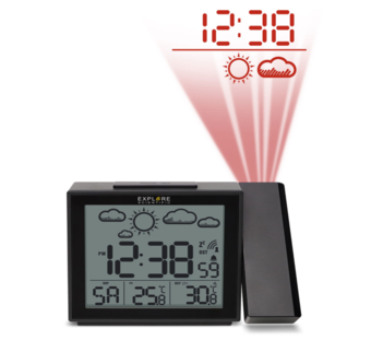 Projection Clock with weather forecast