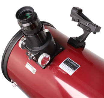 Red 8-inch Dobsonian Close-Up