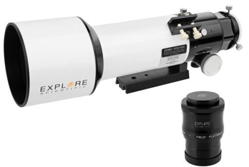 ED80 FCD100 Refractor and field flattener