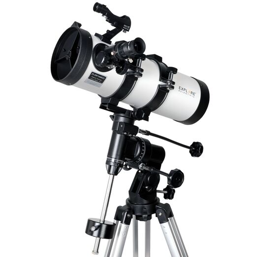 114mm Newtonian Telescope with Equatorial Mount