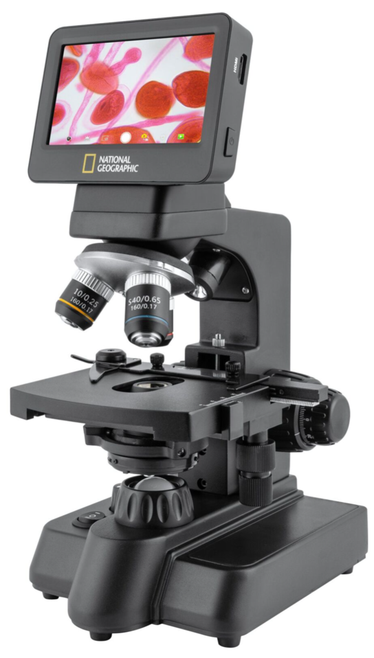 National Geographic Digital Microscope with Touchscreen and Camera