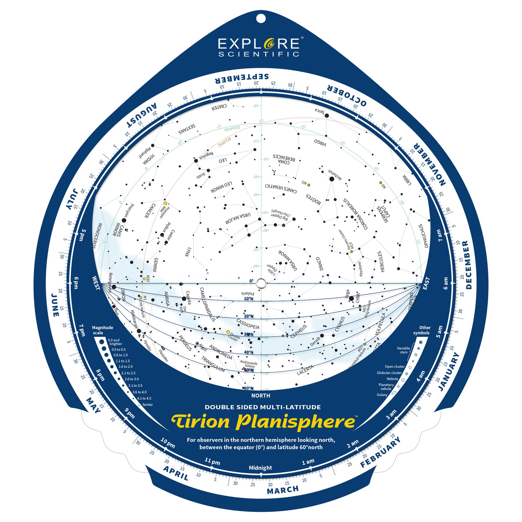 Double-Sided Planisphere