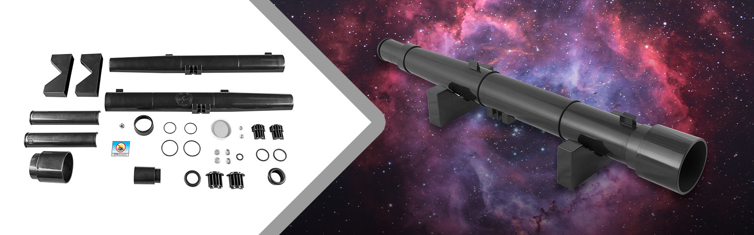 Galileoscope Build-Your-Own Refractor Kit