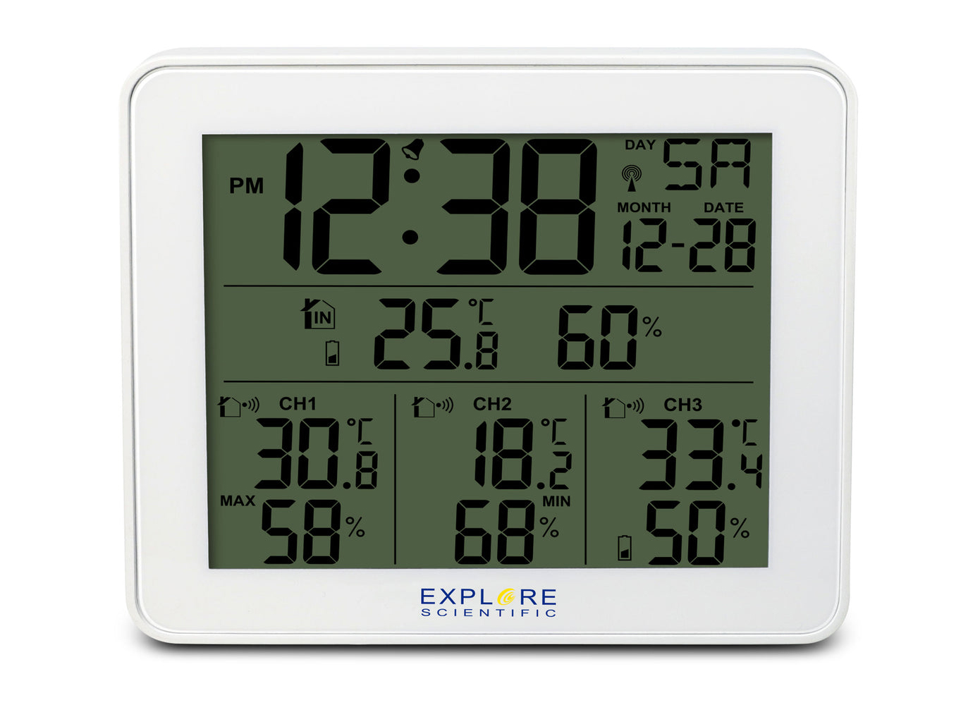 Radio Weather Station with Temperature/Humidity