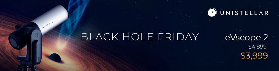 Unistellar Black Hole Friday banner