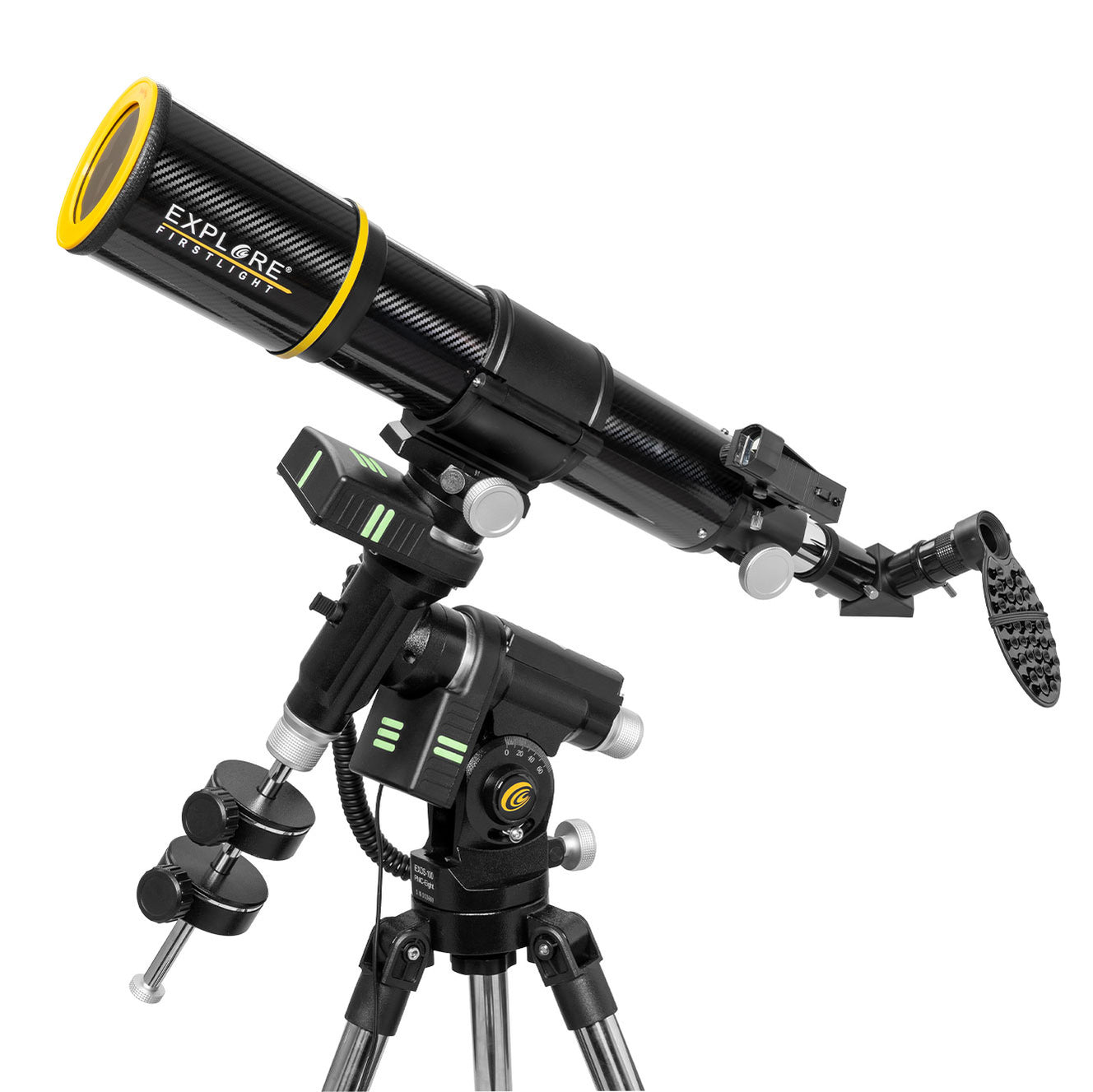 80mm Telescope with Go-To mount & solar filter