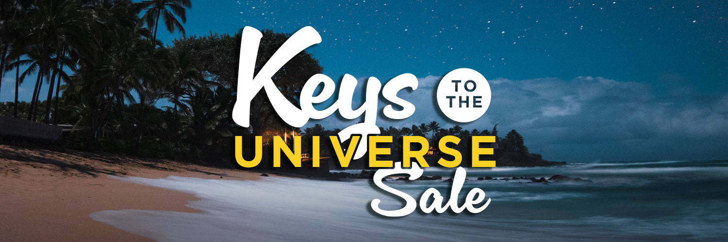 KEYS TO THE UNIVERSE SALE LOGO 