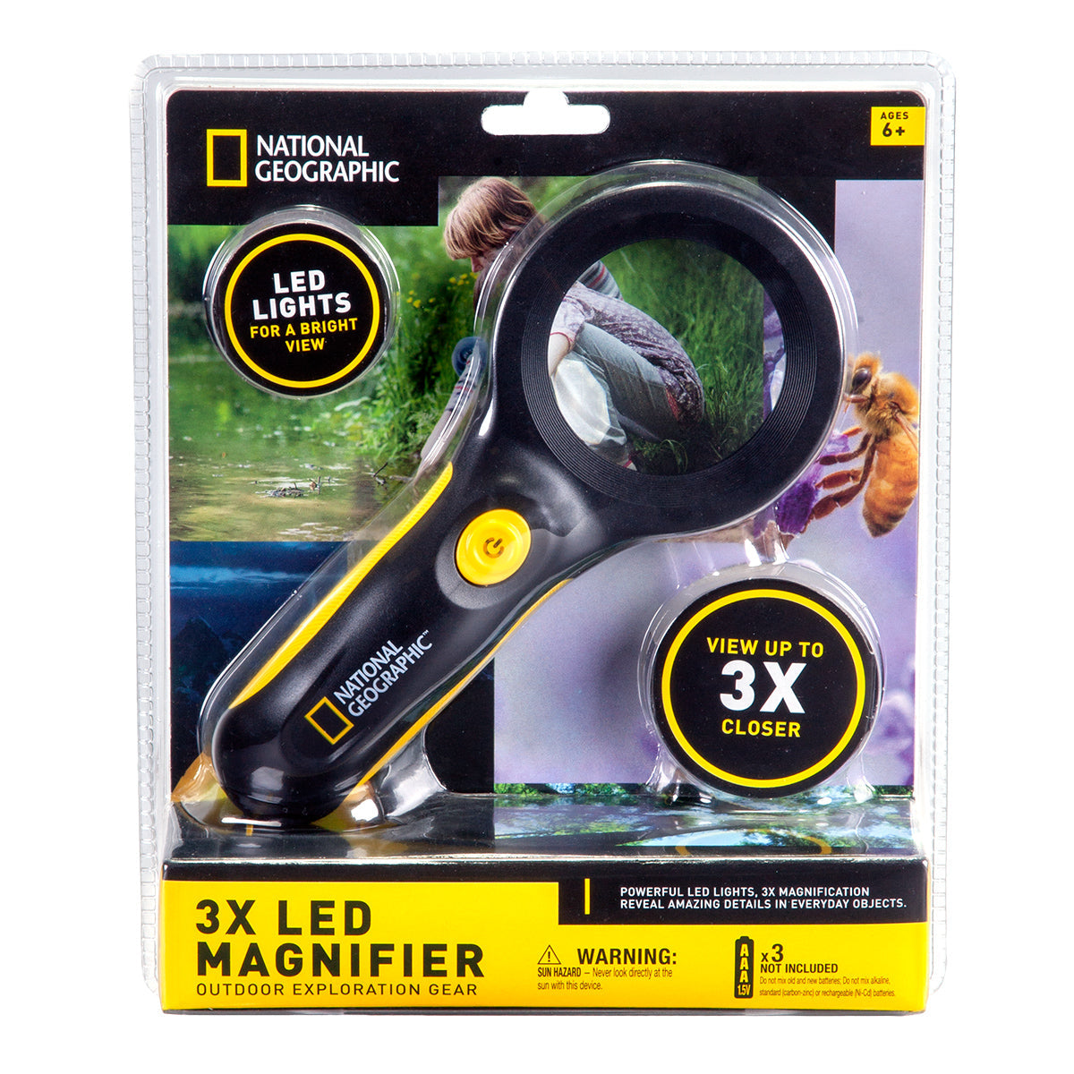 National Geographic 3x LED Magnifier