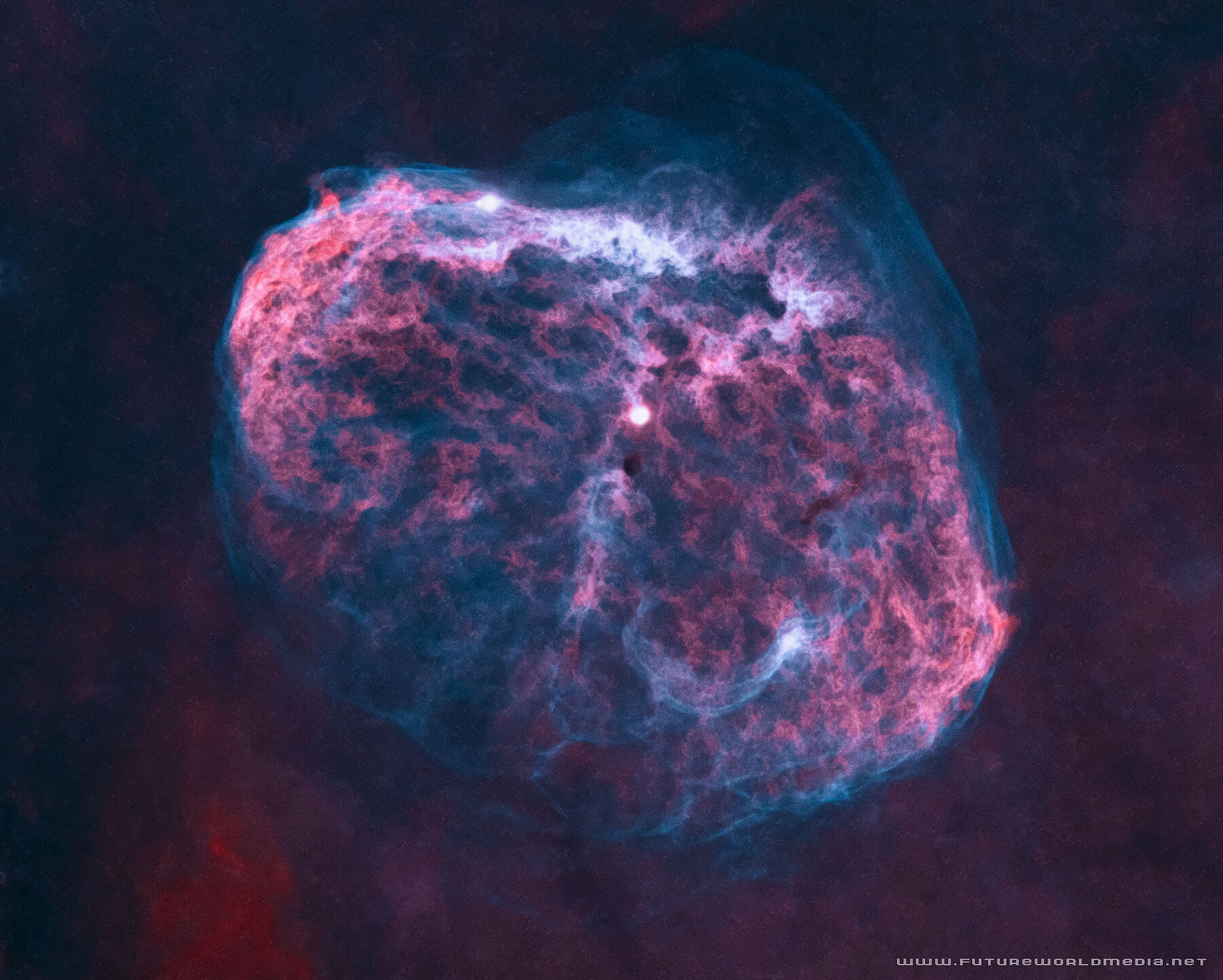 Crescent Nebula by Douglas Struble