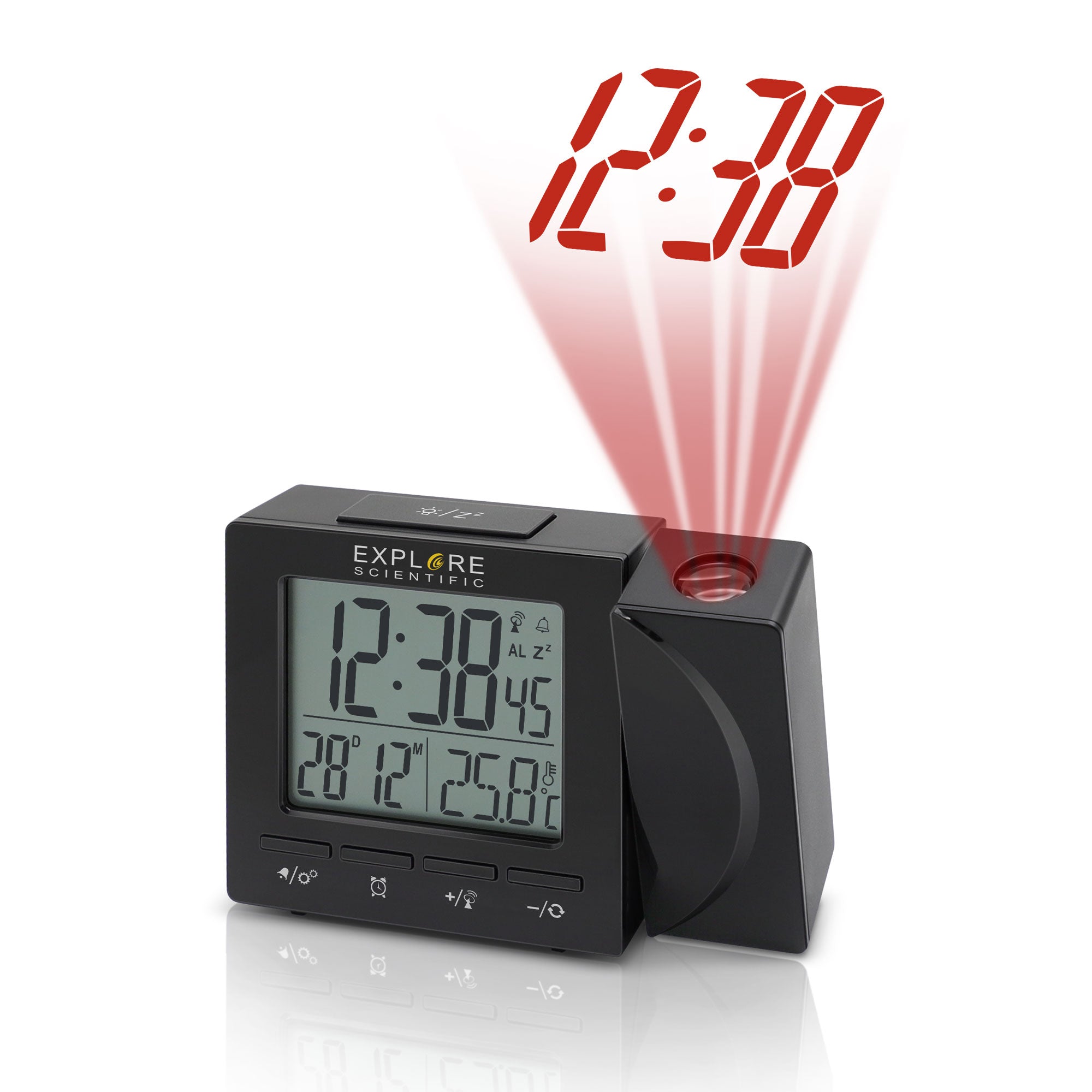 RADIO-CONTROLLED PROJECTION CLOCK