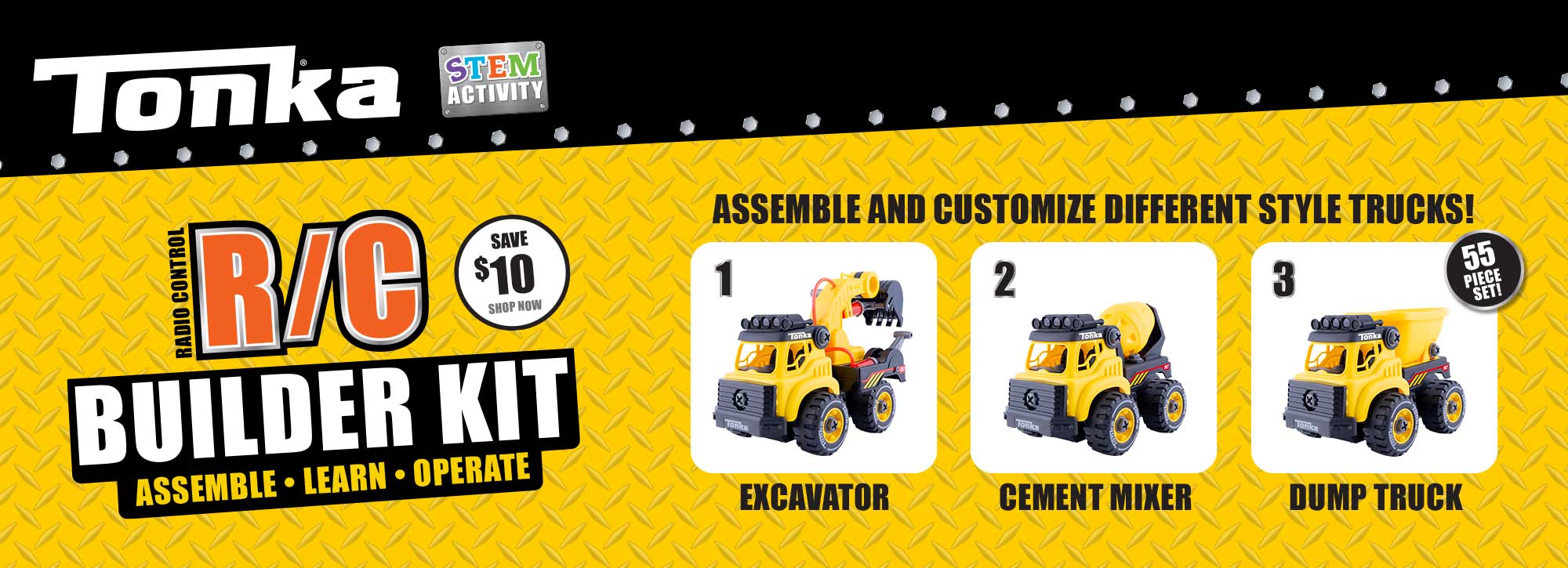 Tonka R/C Builder Kit 