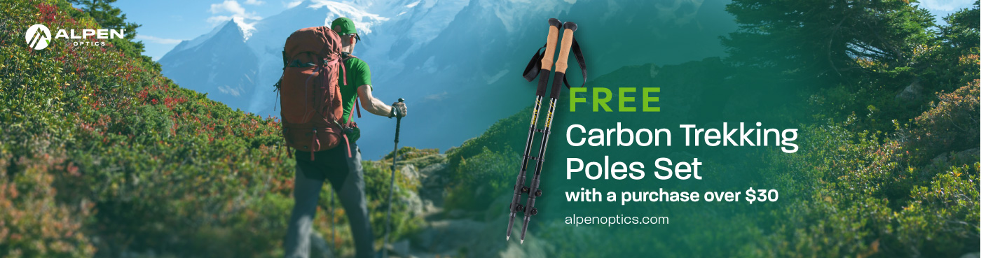 Alpen Carbon Trekking Poles Offer