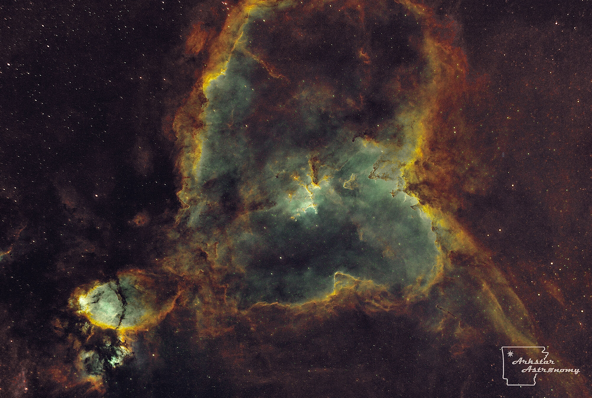 Heart Nebula by Donna and Donnie Houston