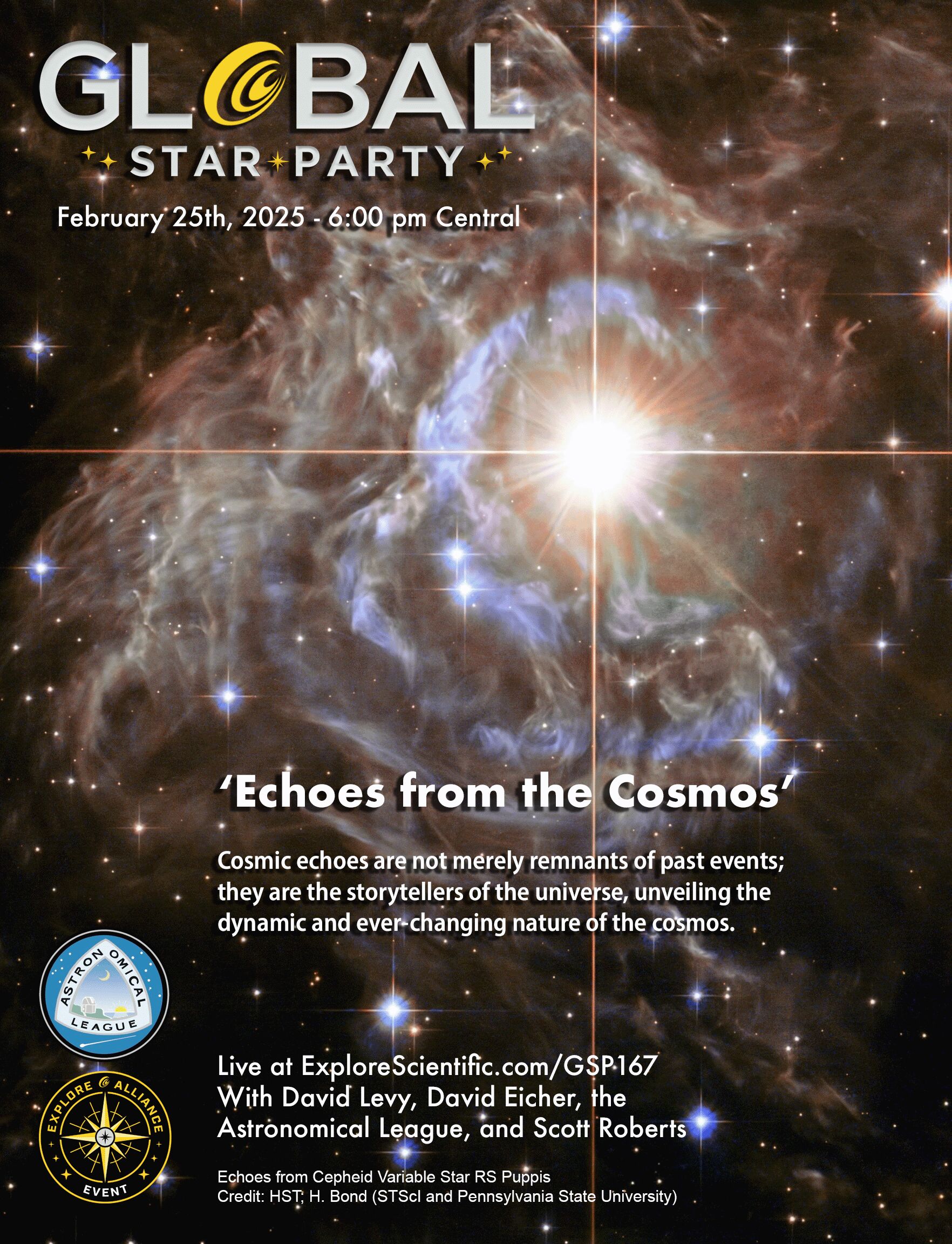 Global Star Party Promotional Poster