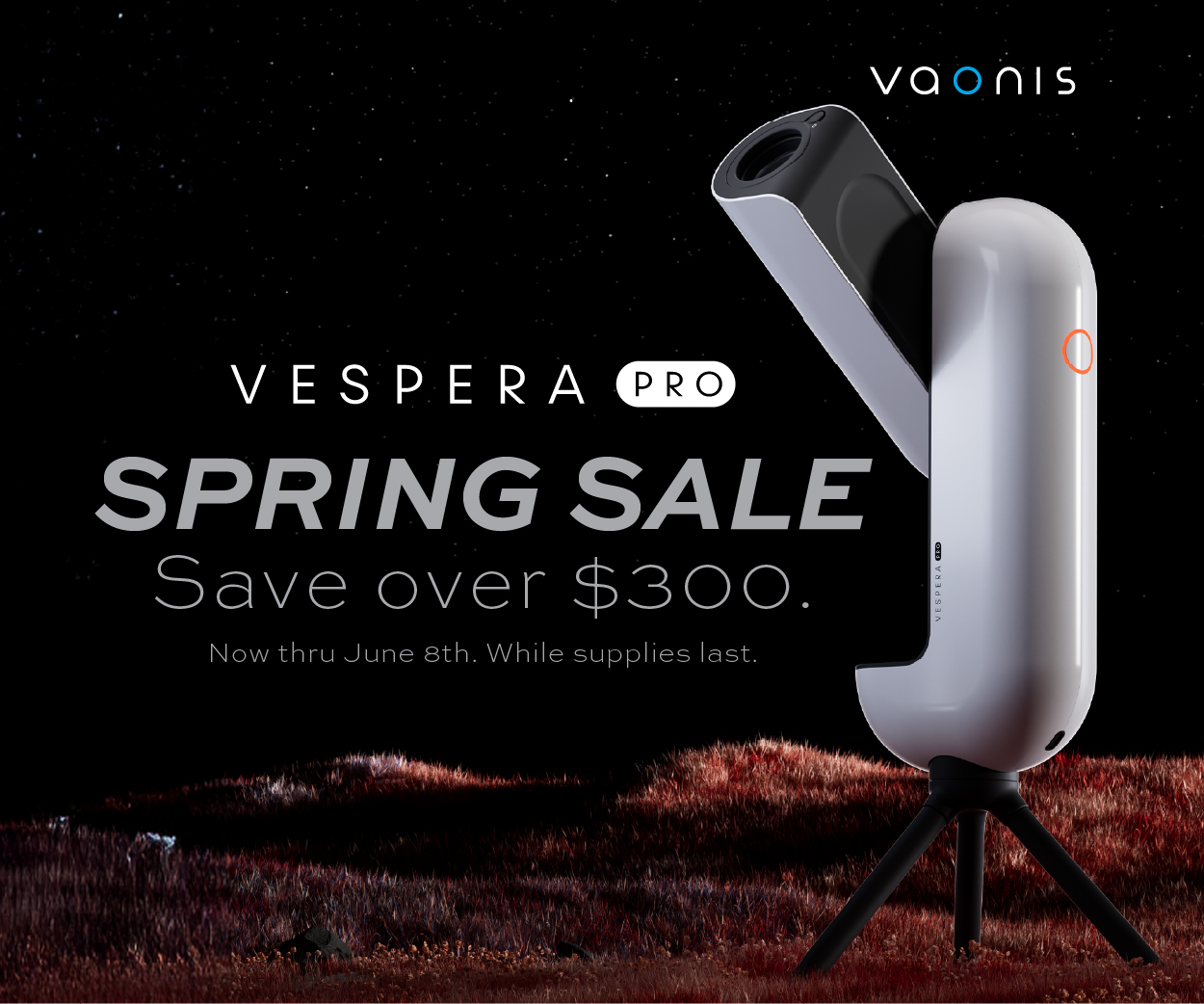 Vaonis Vespera Pro Smart Telescope