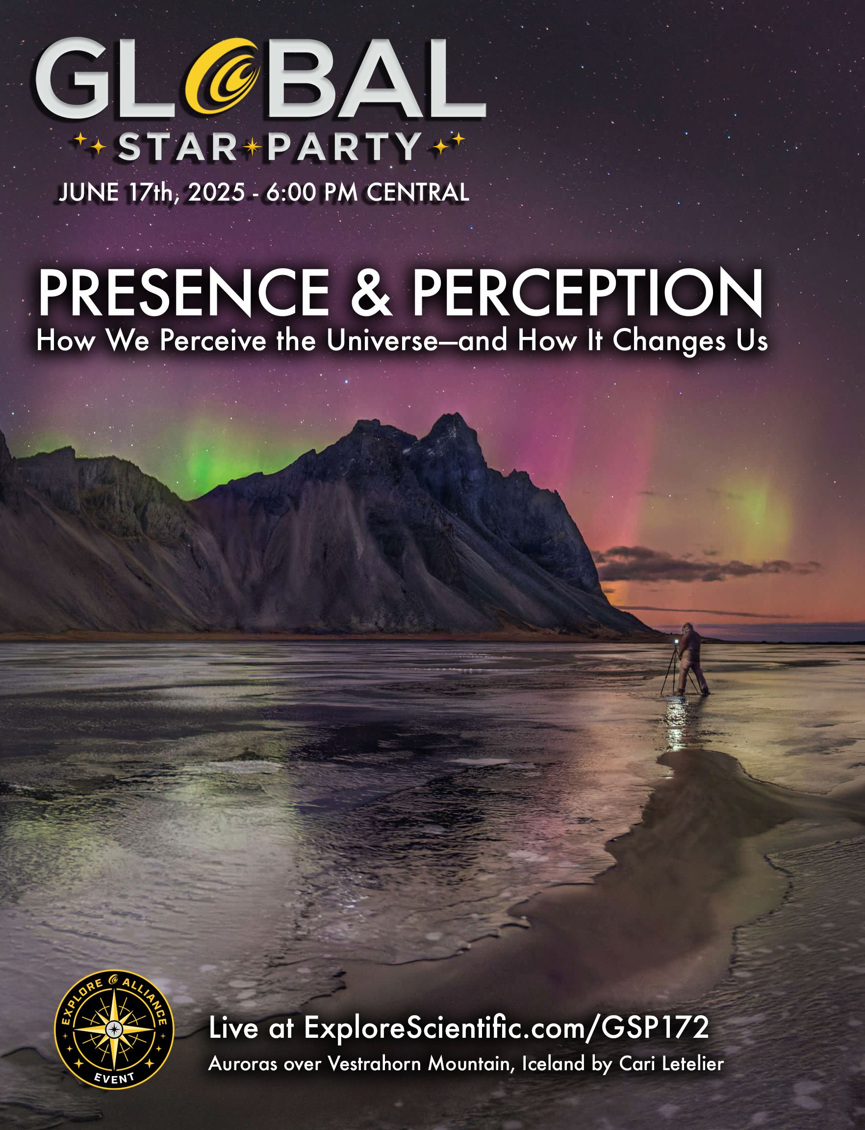Global Star Party Poster