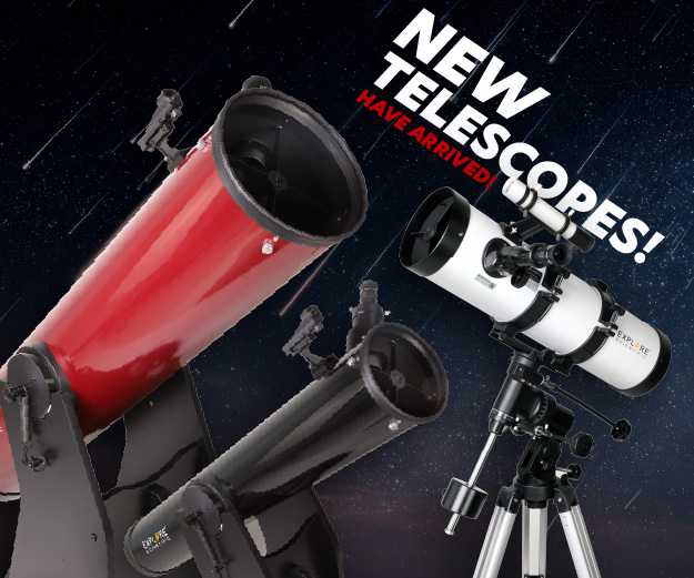 Newtonian telescopes with Dobsonian or Equatorial Mounts