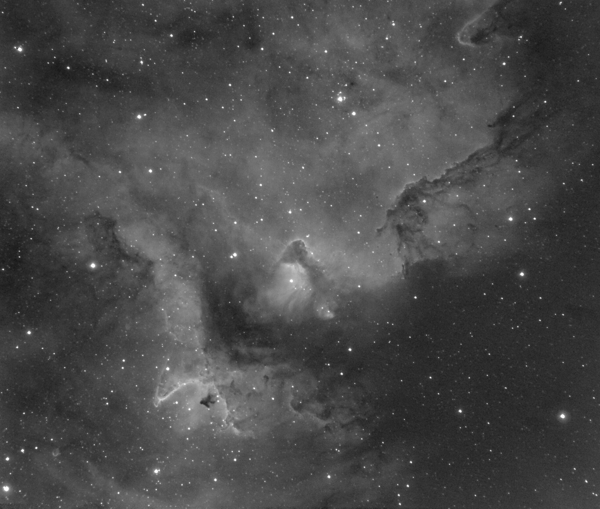 Soul Nebula Detail by Steve Siedentop