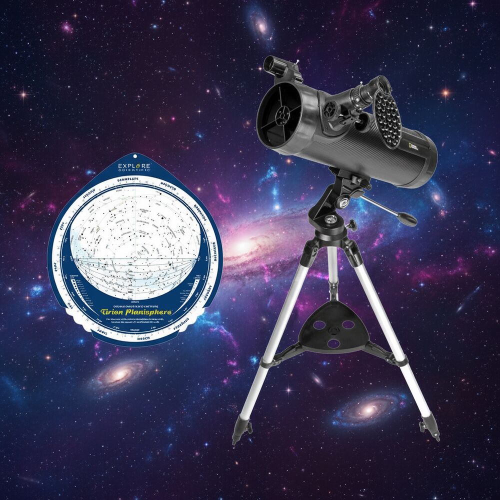 December Giveaway: 114mm Reflector and Planisphere Bundle