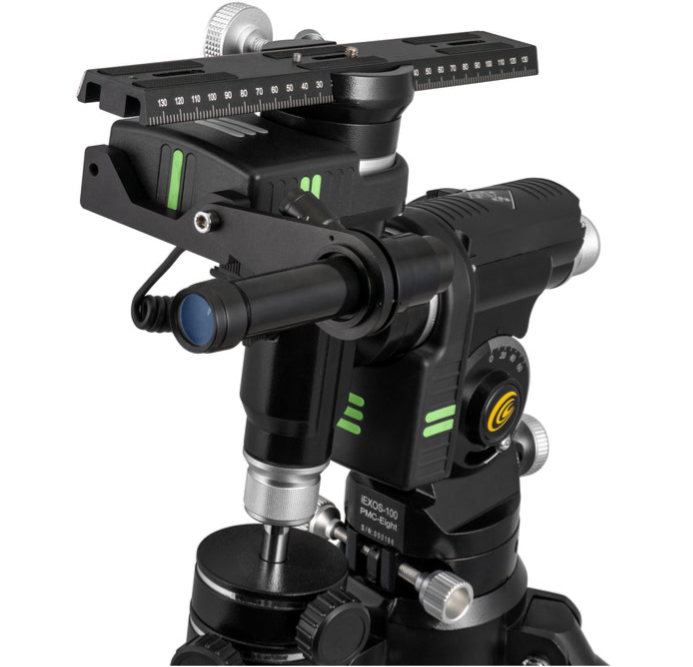 iEXOS-100 Mount with Accessories