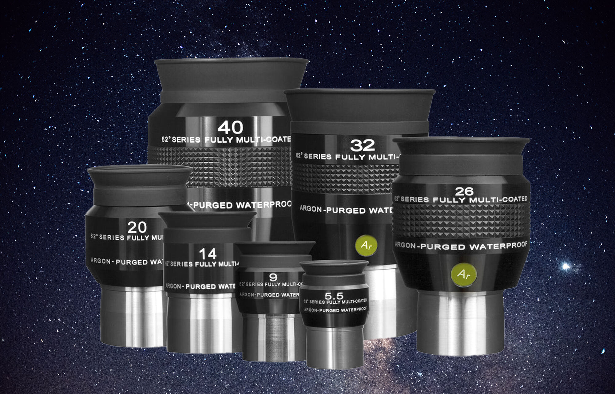 62° Series Eyepieces